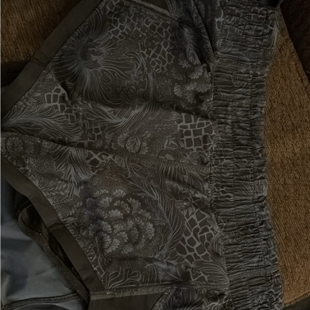 Lululemon Blue Pineapple Shorts
